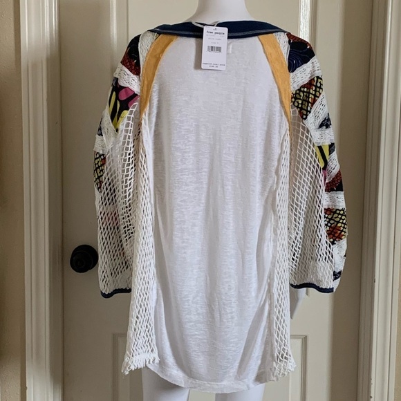 Free People Serengeti Mixed Media T-Shirt - Picture 9 of 12